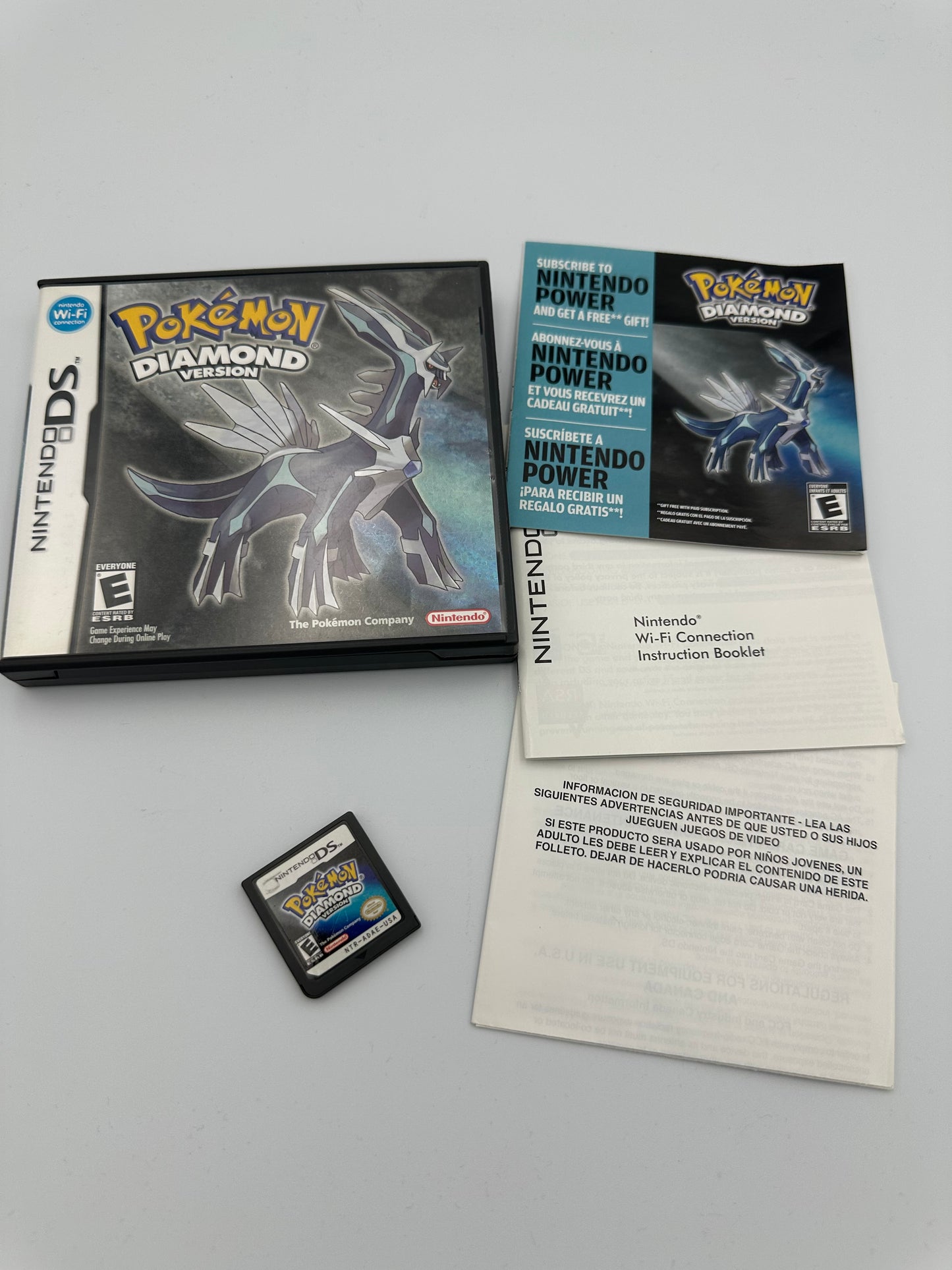 Pokémon diamond. Missing manual.