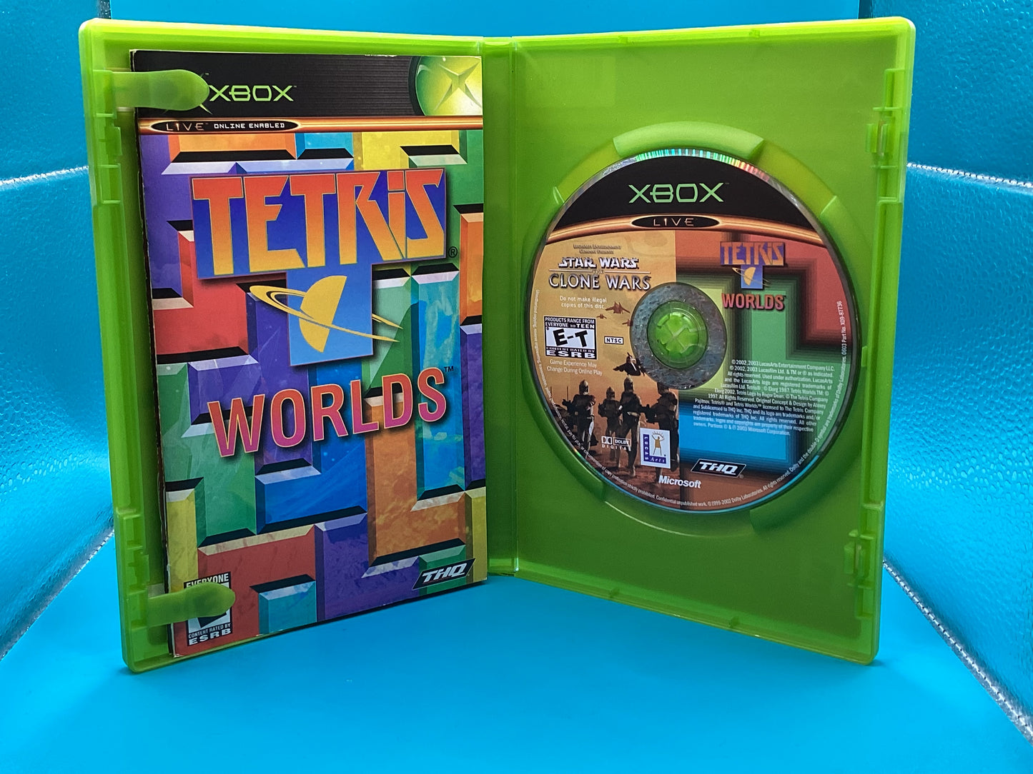 Star Wars The Clone Wars/ Tetris Worlds