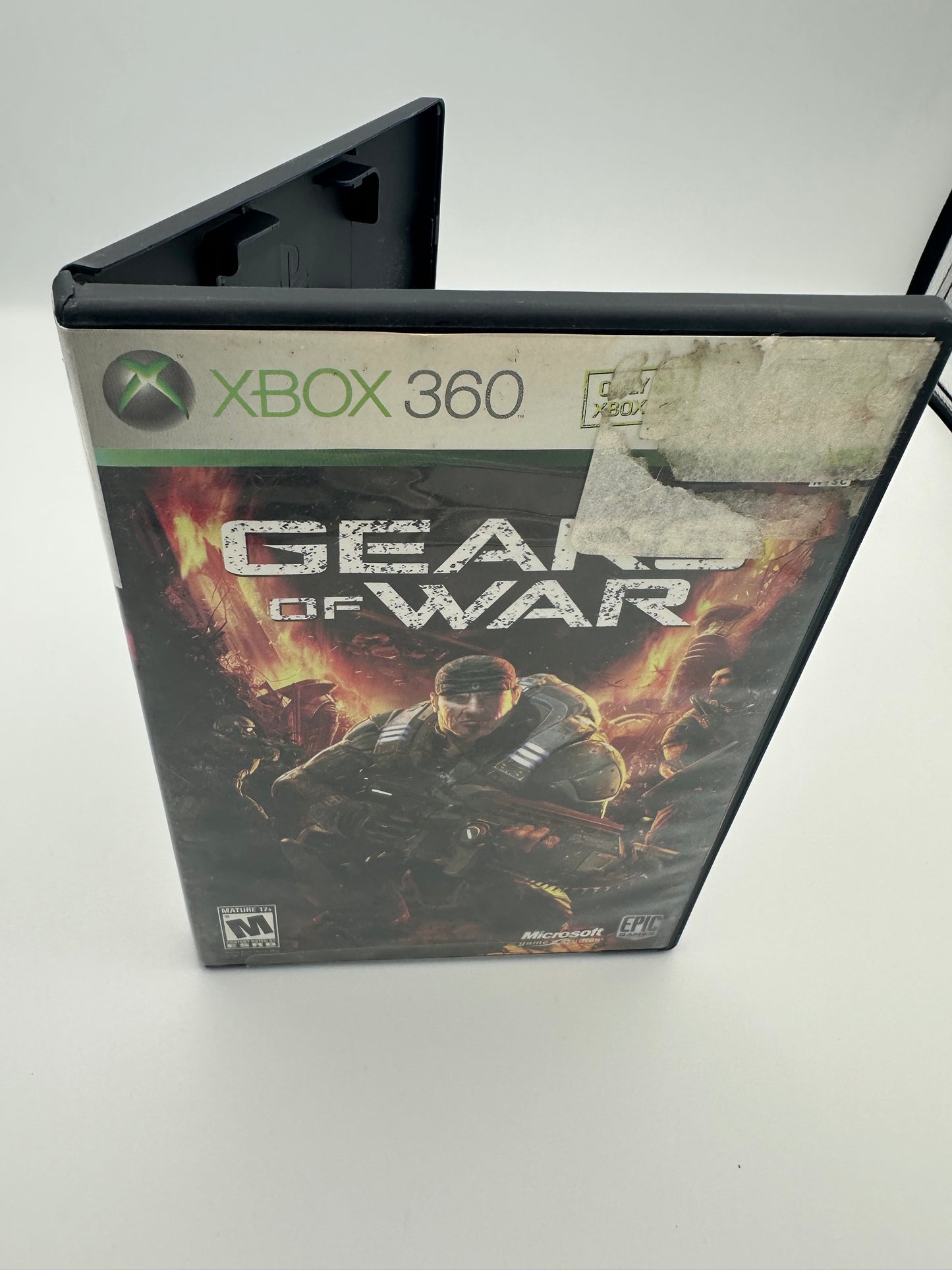 Gears of war of Xbox 360. Missing manual