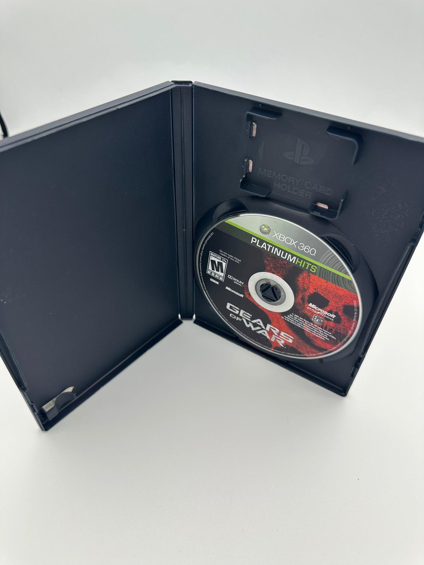 Gears of war of Xbox 360. Missing manual
