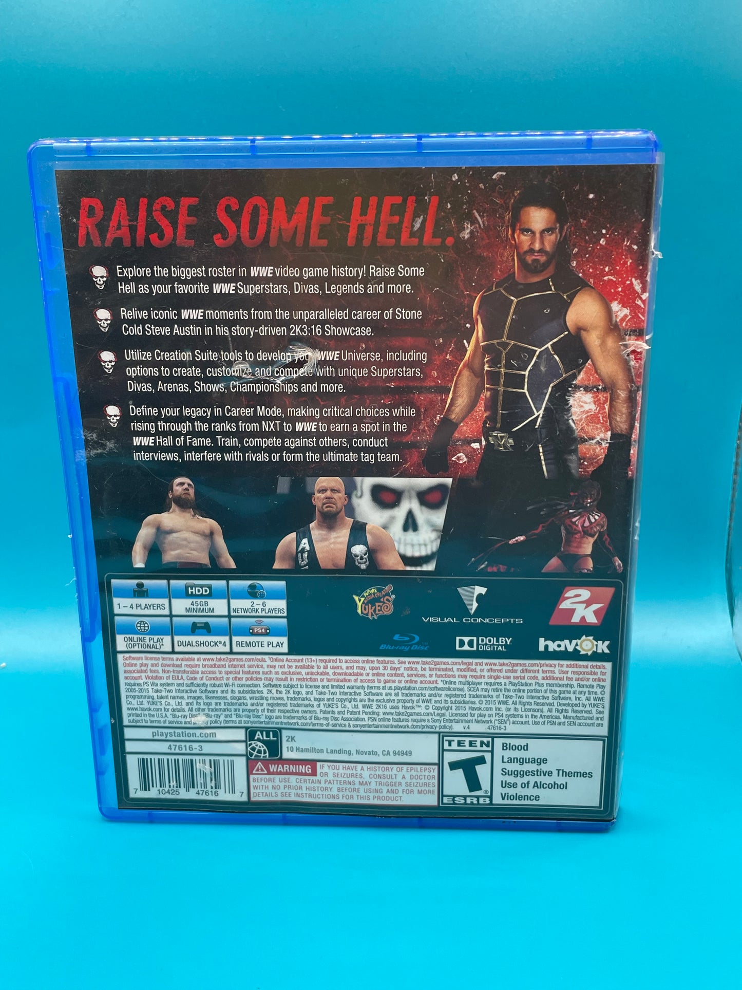 WWE 2k16