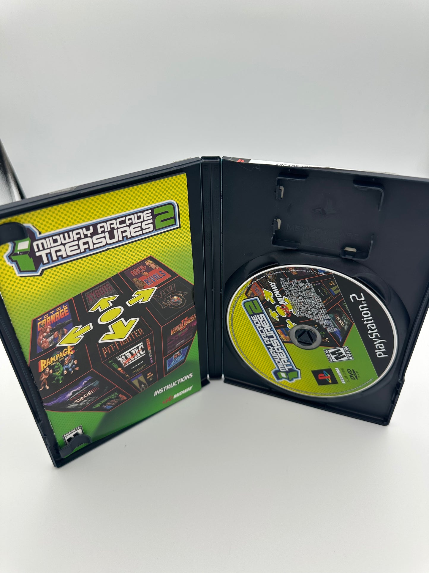 Midway arcade treasures 2 for PlayStation 2