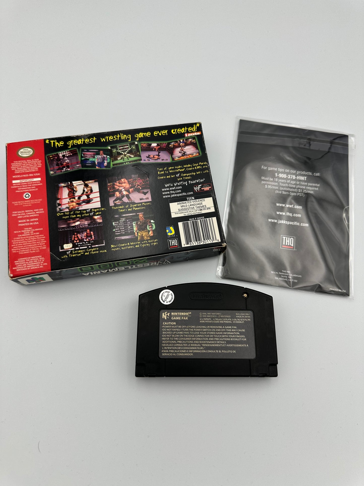 WWF Wrestlemania 2000 for Nintendo 64