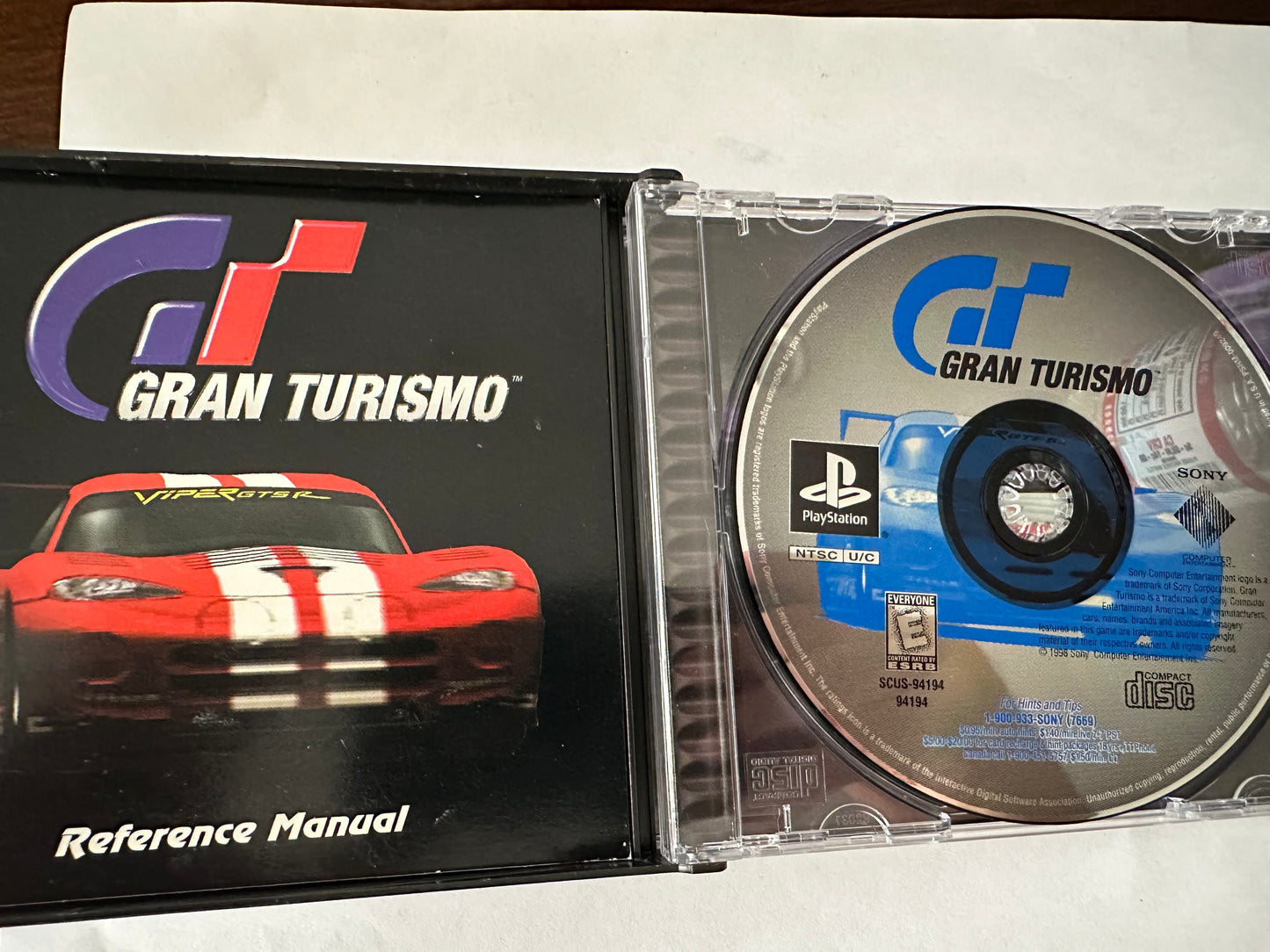 Gran turismo for the PS1