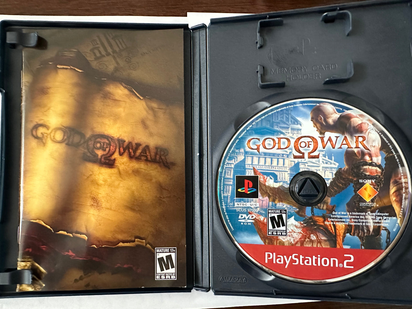 God of war for the PlayStation 2