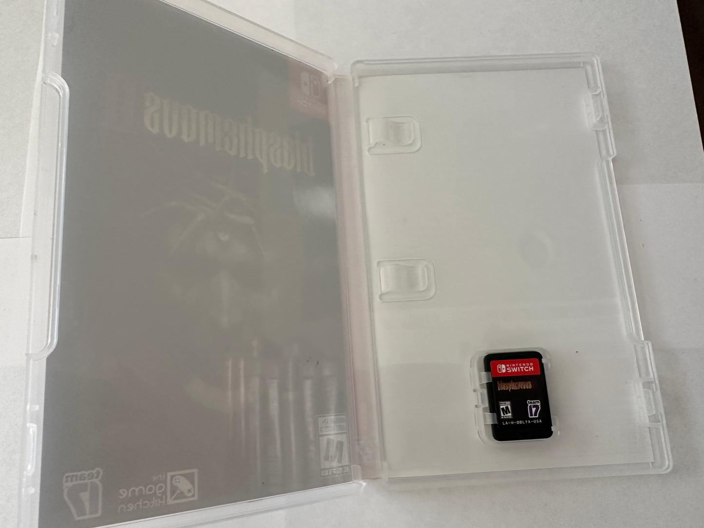 Blasphemus ii for the Nintendo switch