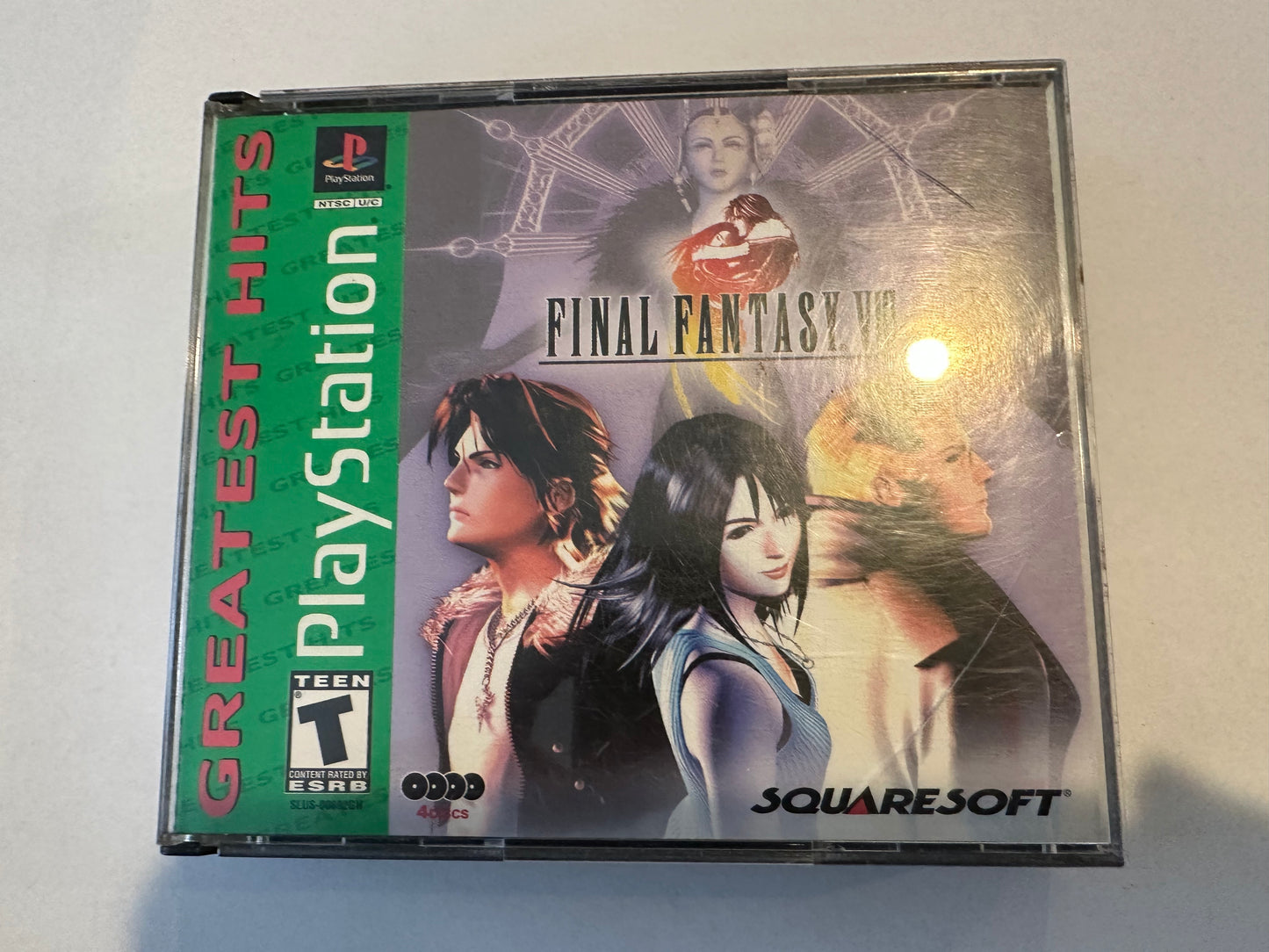 Final fantasy viii for PS1. Missing manual