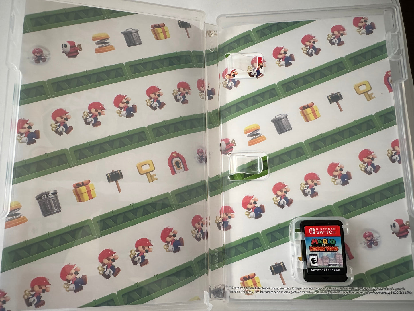 Mario vs donkey Kong for the Nintendo switch