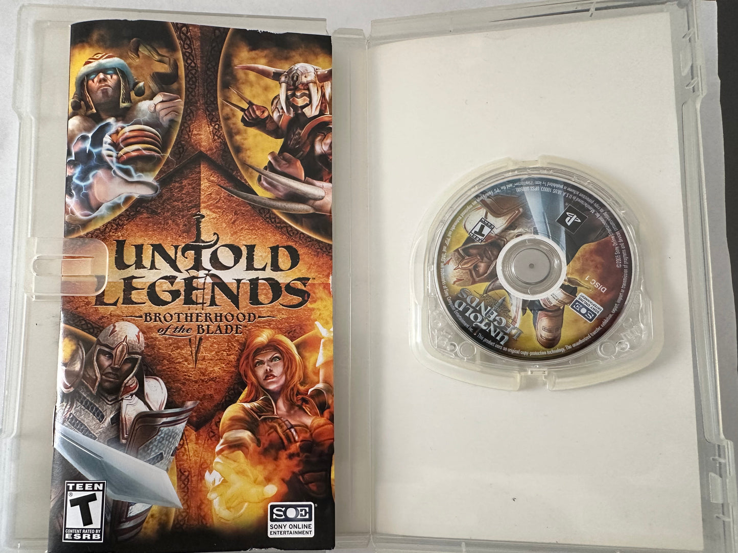 Untold legends for the PSP