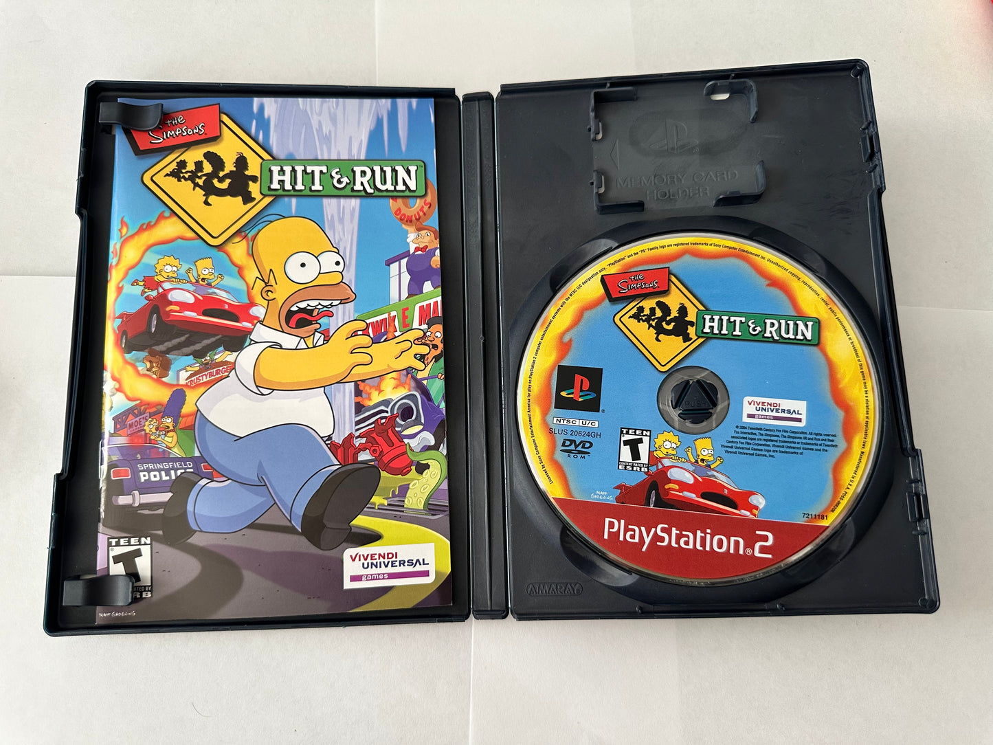 The Simpsons hit n run for the PlayStation 2