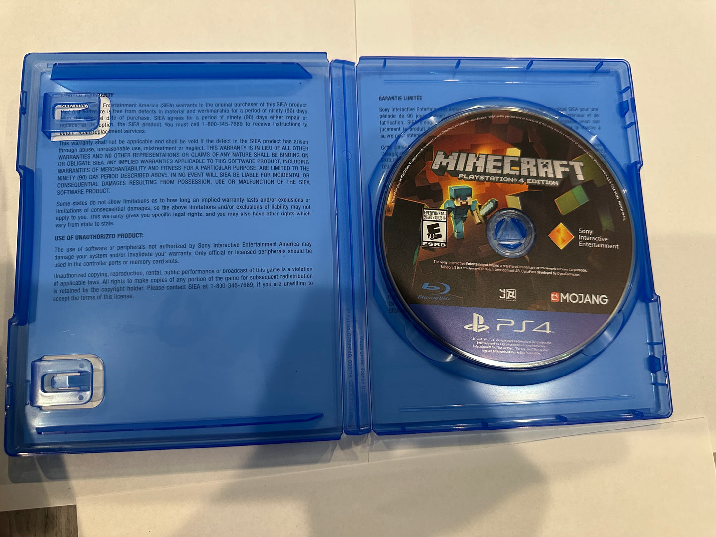 Minecraft PlayStation 4 edition