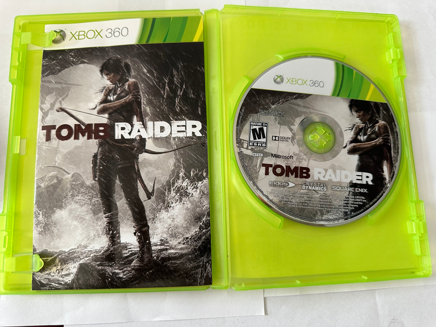 Tomb raider for the Xbox 360