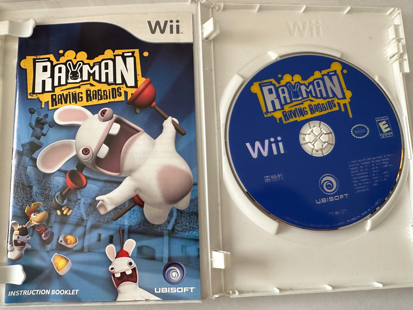 Rayman raving rabbids for the Nintendo Wii
