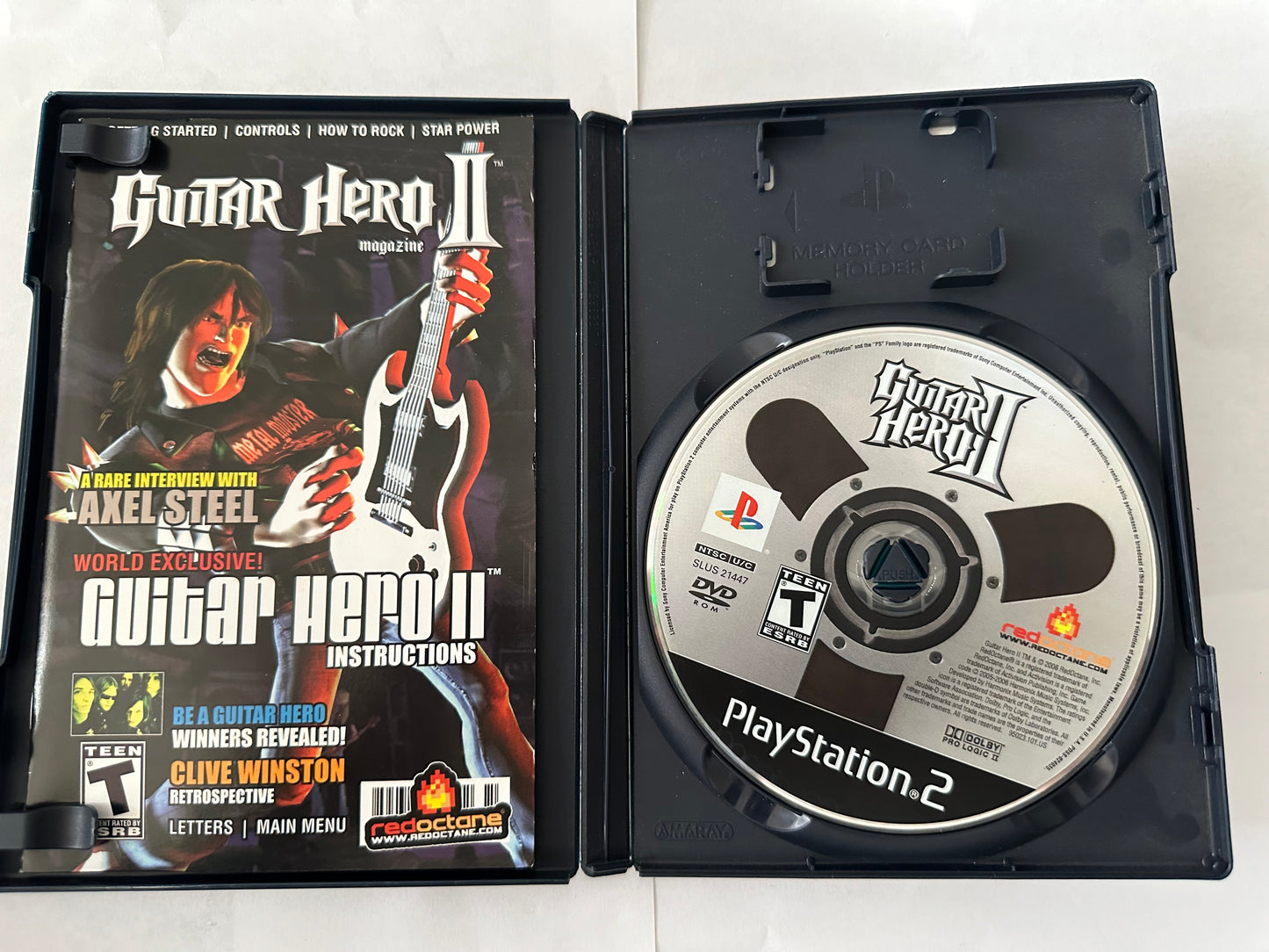 Guitar hero ii for the PS2