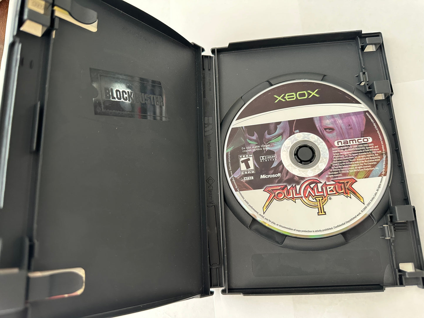 Soul calibur ii for the Xbox