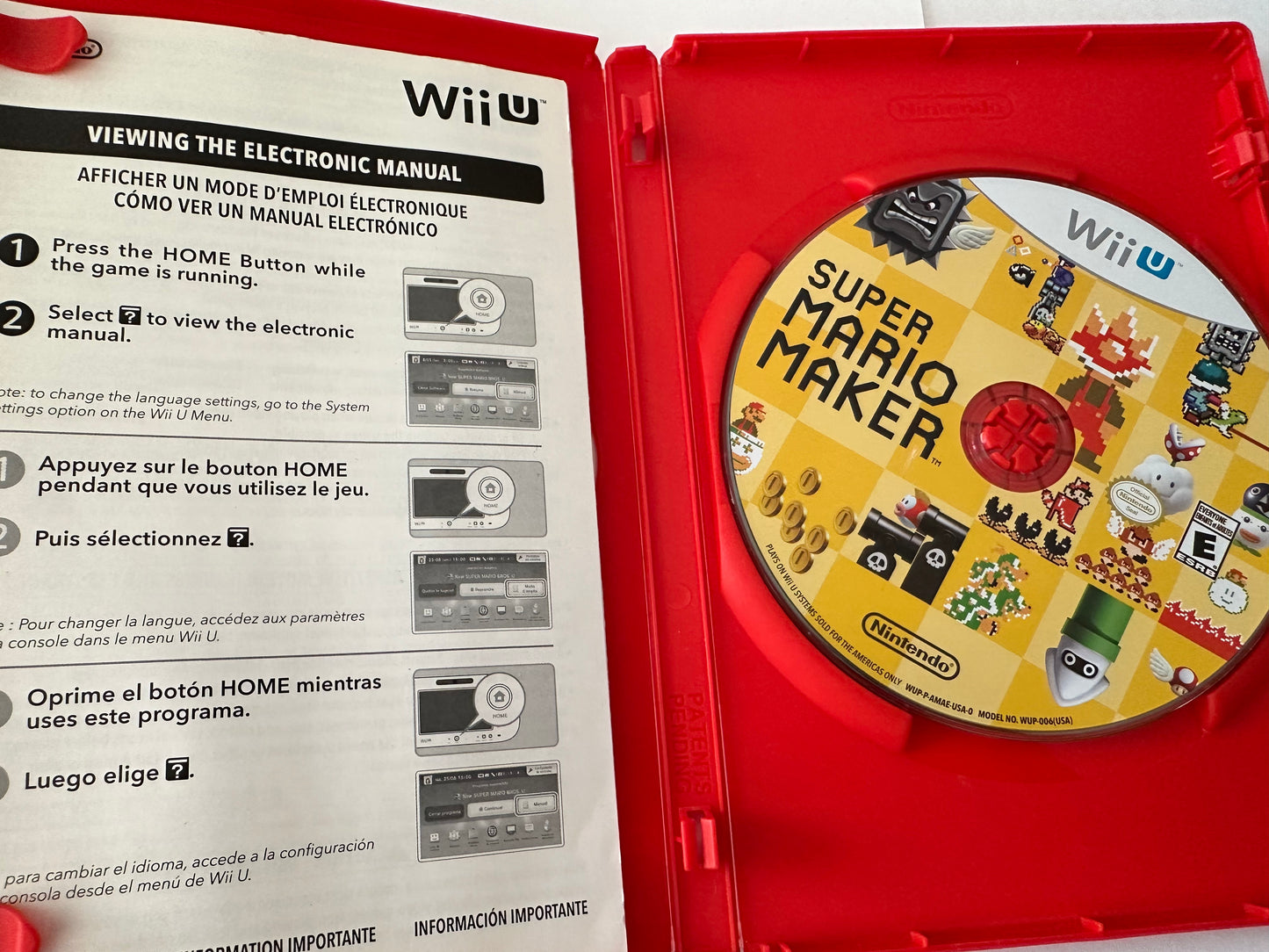 Super Mario Maker for the Nintendo Wii U