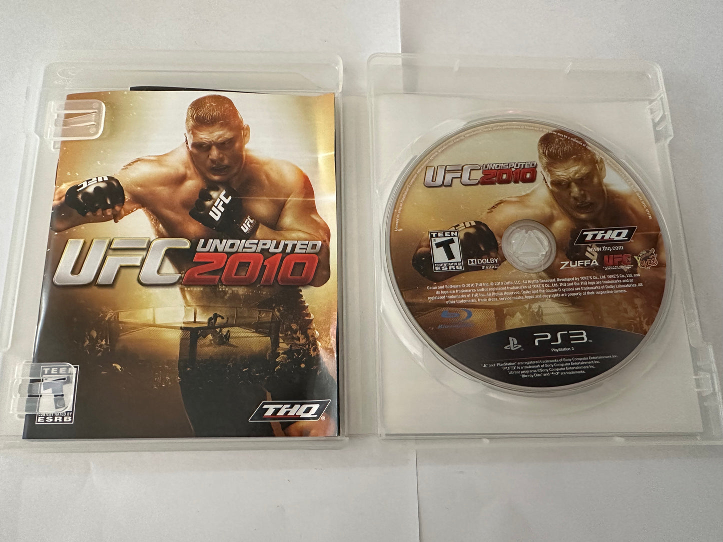 UFC undisputed 2010 for the PlayStation 3