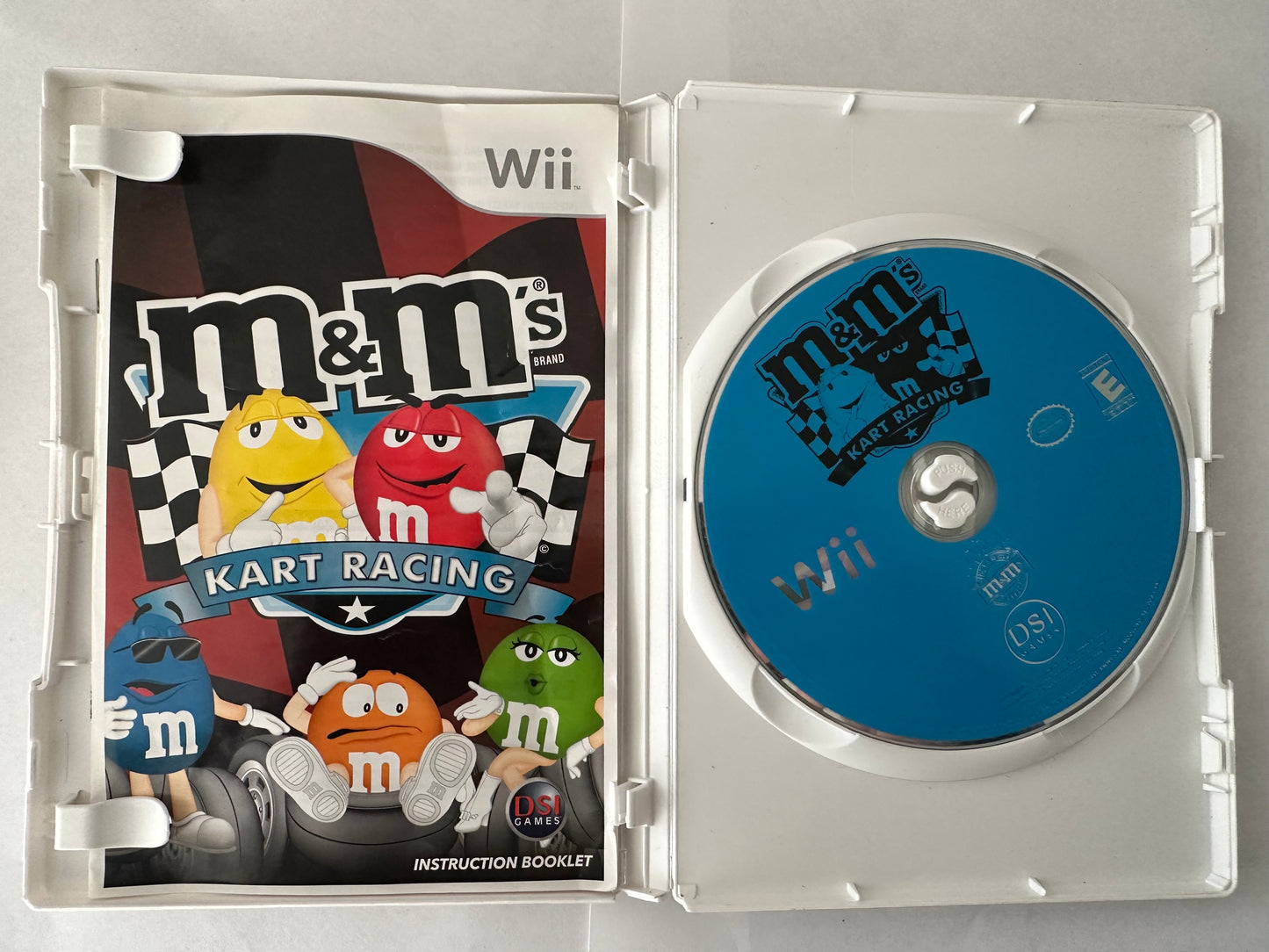 M&Ms kart racing for the Wii