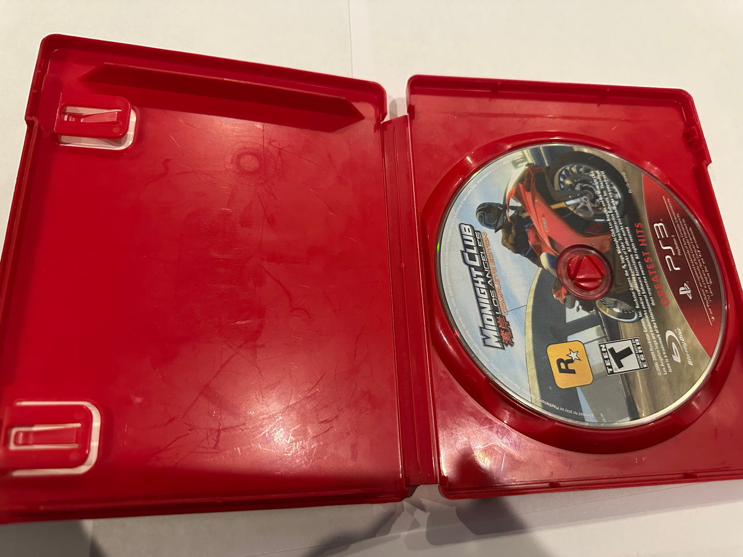 Midnight club Los Angeles complete edition. Missing manual