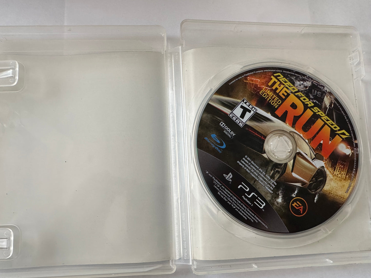 Need for speed The run for the PS3