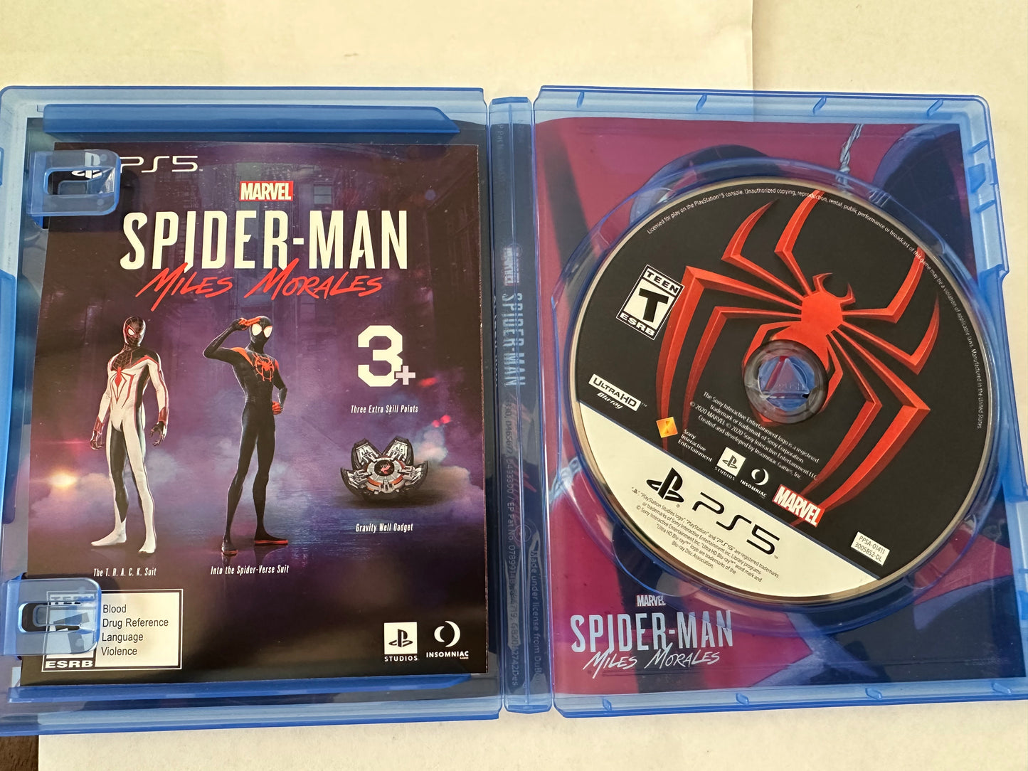 Spider-Man miles morales for the PS5