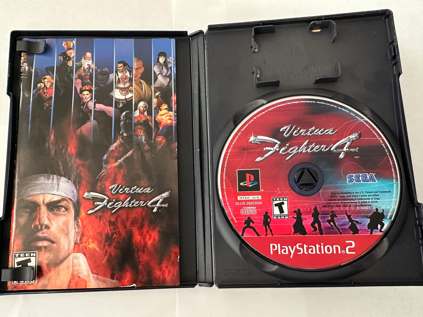 Virtua fighter 4 for the PS2