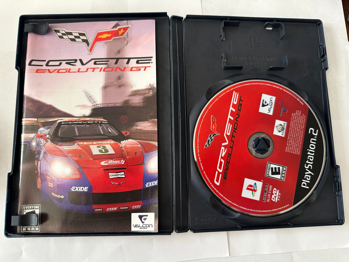 Corvette evolution GT for the PlayStation 2