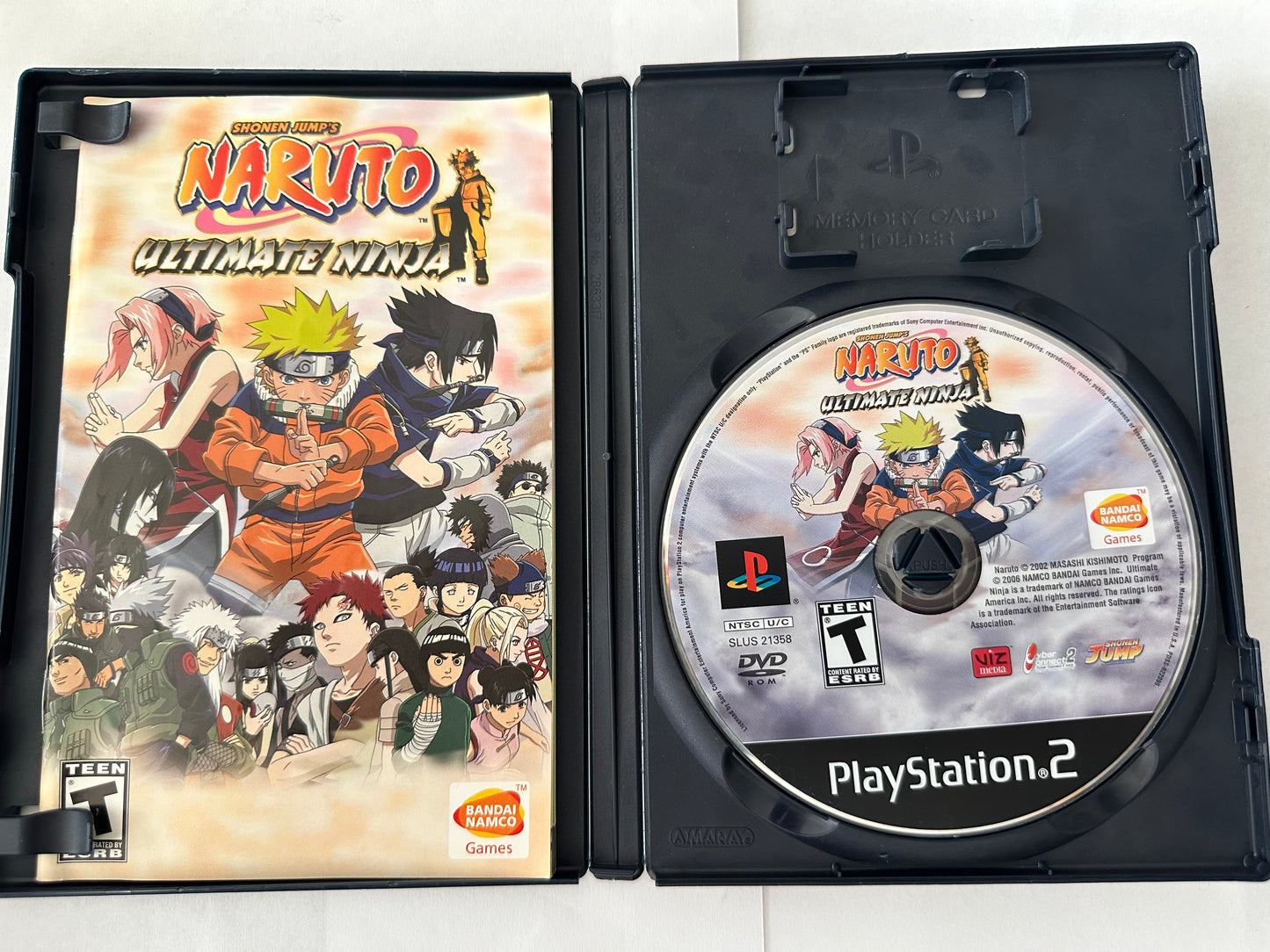Naruto ultimate ninja for the PlayStation 2