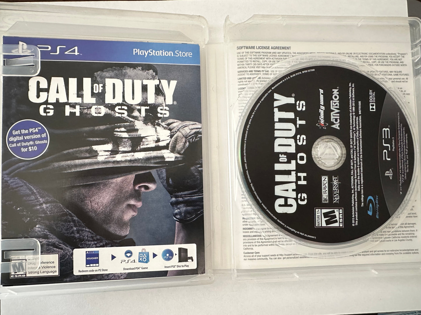 Call of duty ghosts for the PS3