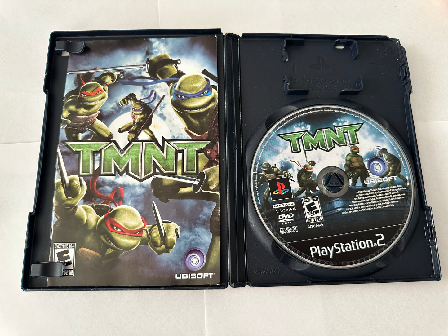 TMNT teenage mutant ninja turtles for the PlayStation 2