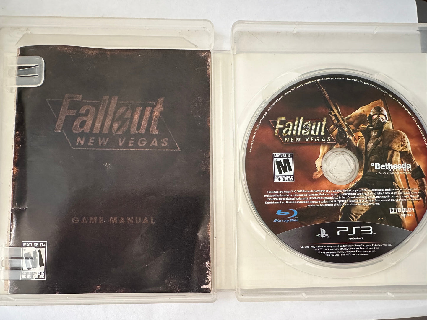 Fallout new Vegas for the PS3