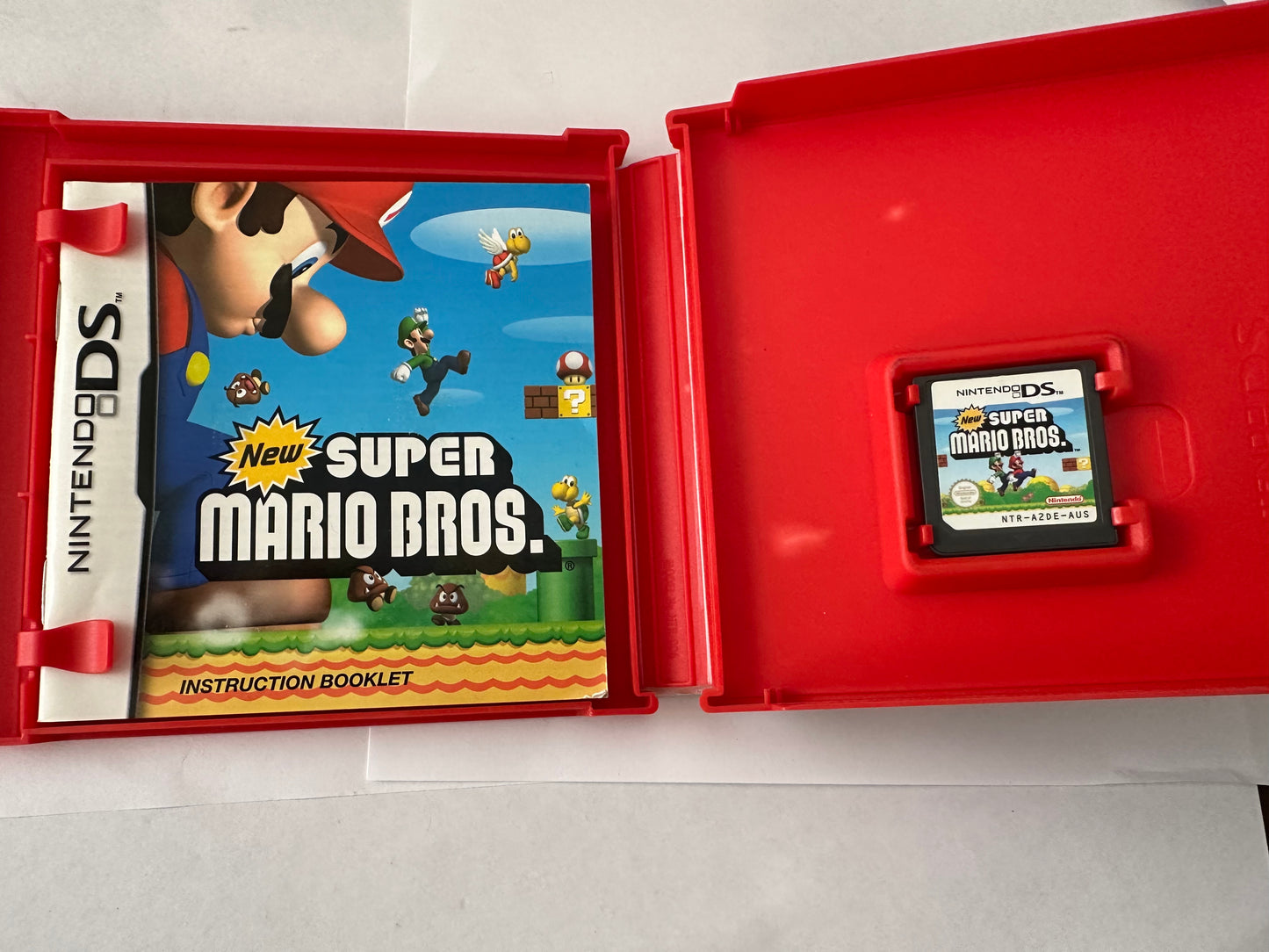 New super Mario bros for the Nintendo DS