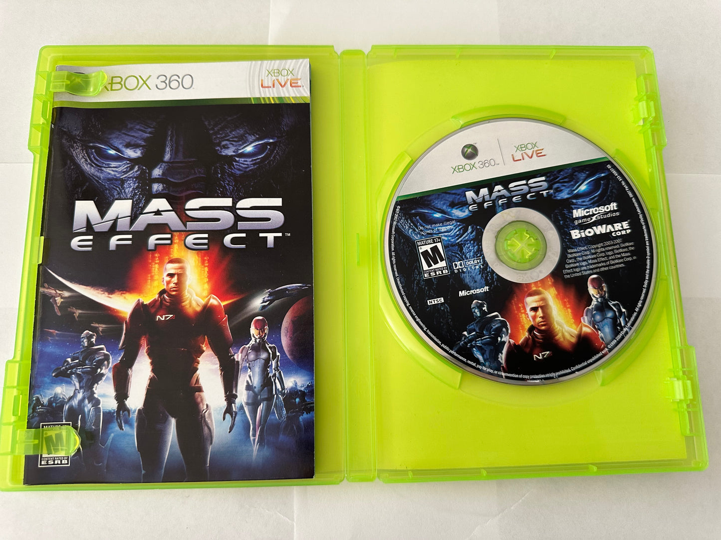 Mass effect for the Xbox 360