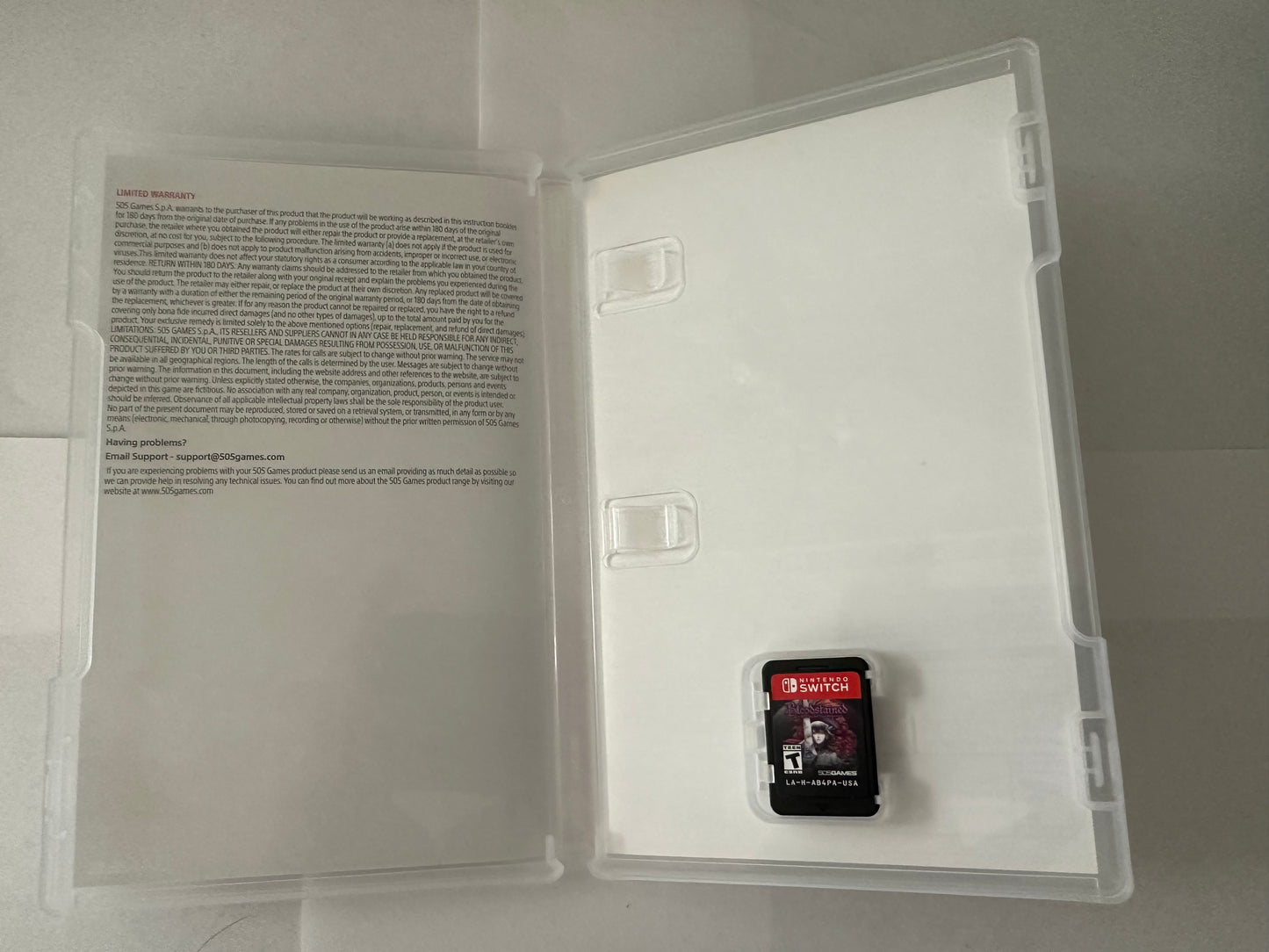 Bloodstained ritual of the night for the Nintendo switch