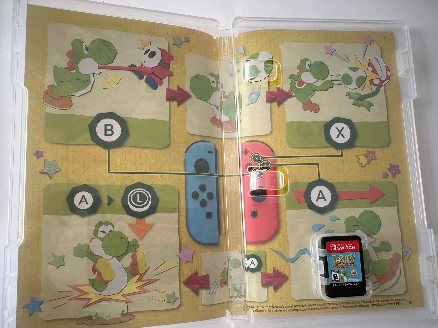 Yoshis crafted world for the Nintendo switch