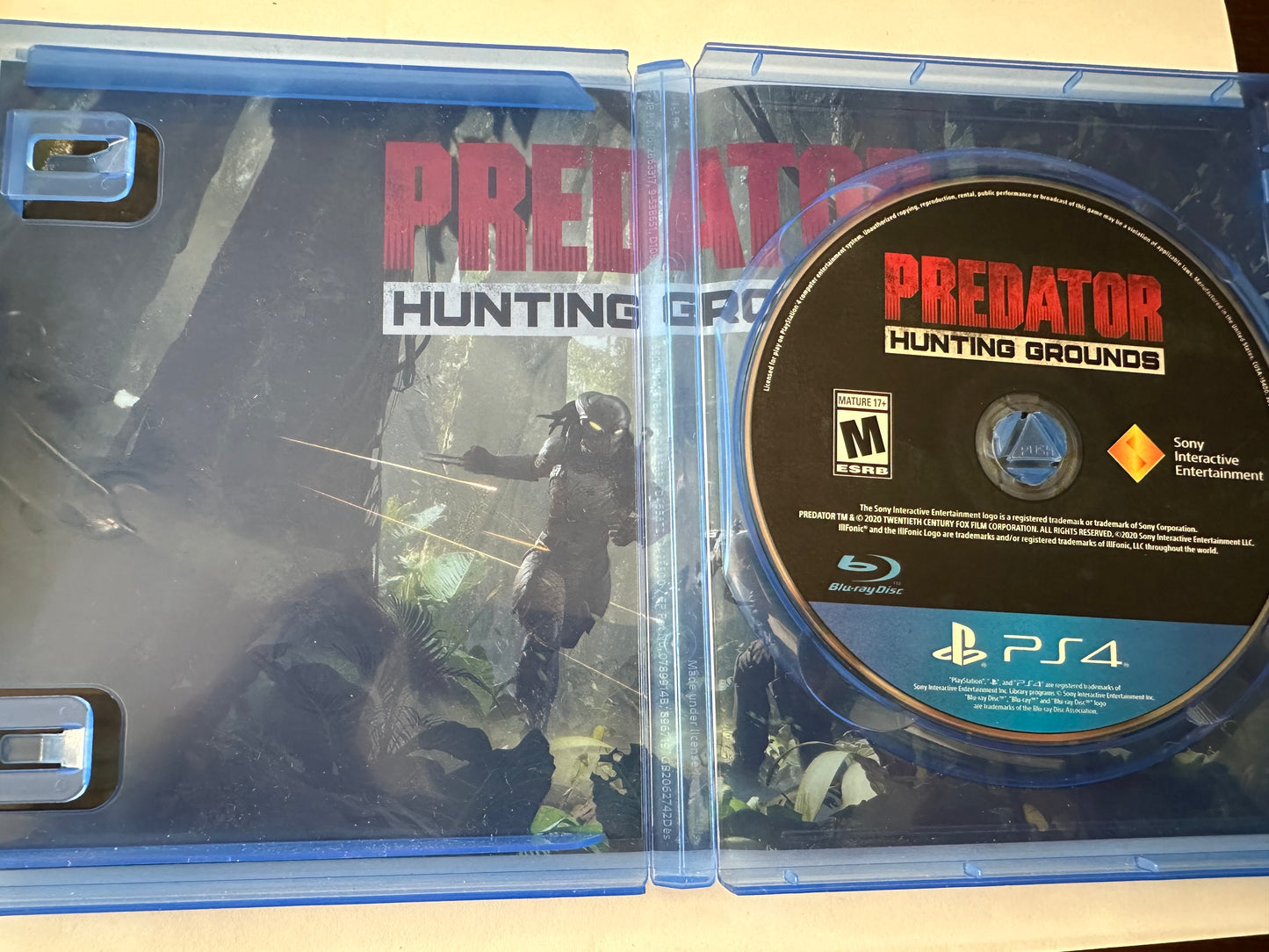 Predator hunting grounds for the PlayStation 4