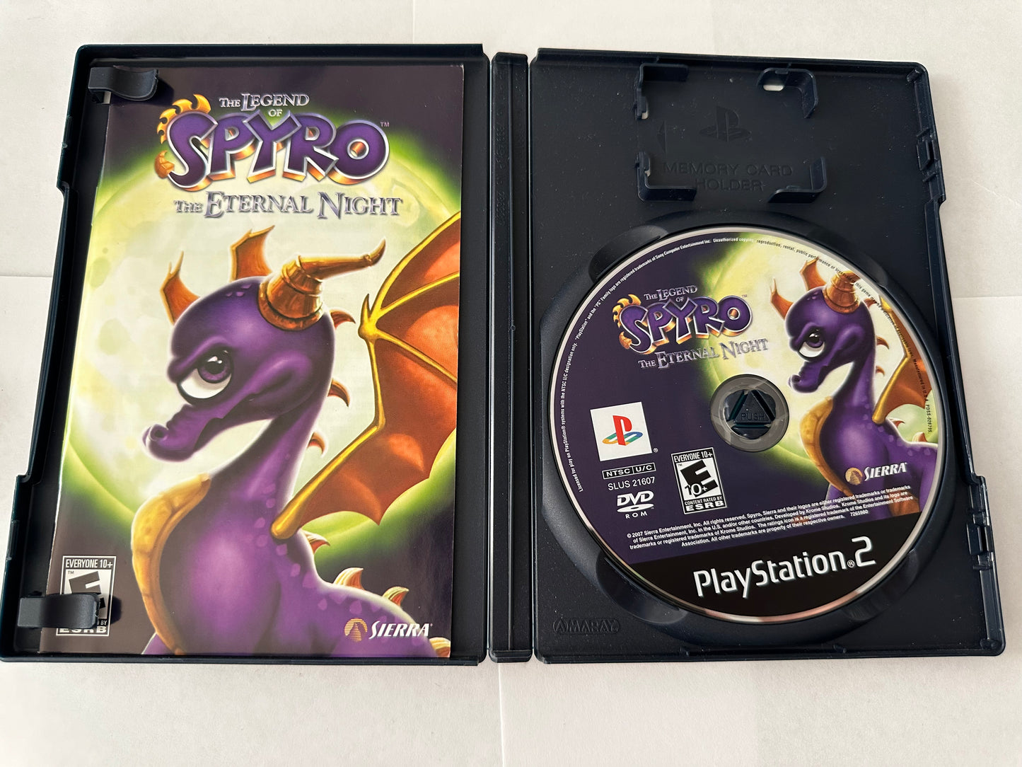 Spyro the eternal night for the PlayStation 2