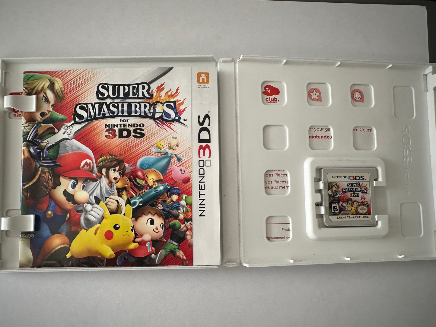 Super smash bros for the Nintendo 3ds