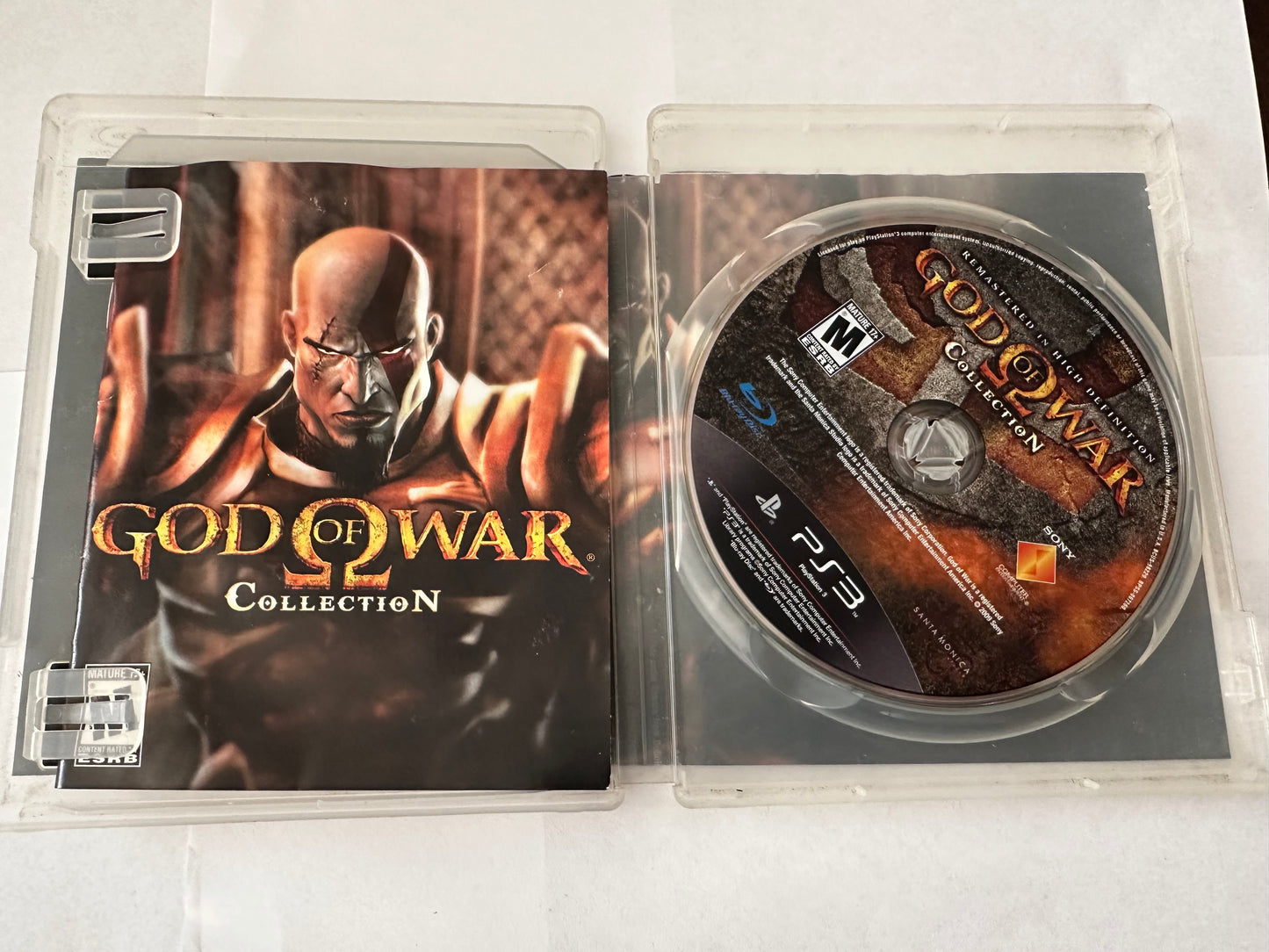 God of war collection for the PS3