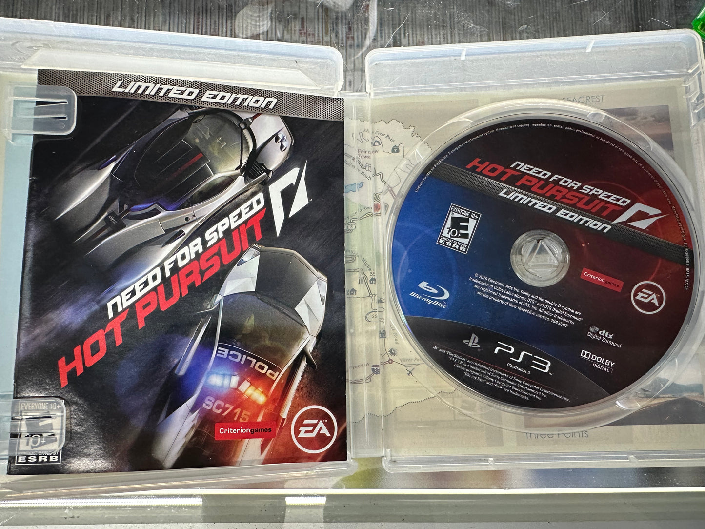 Need for speed hot pursuit for the ps3