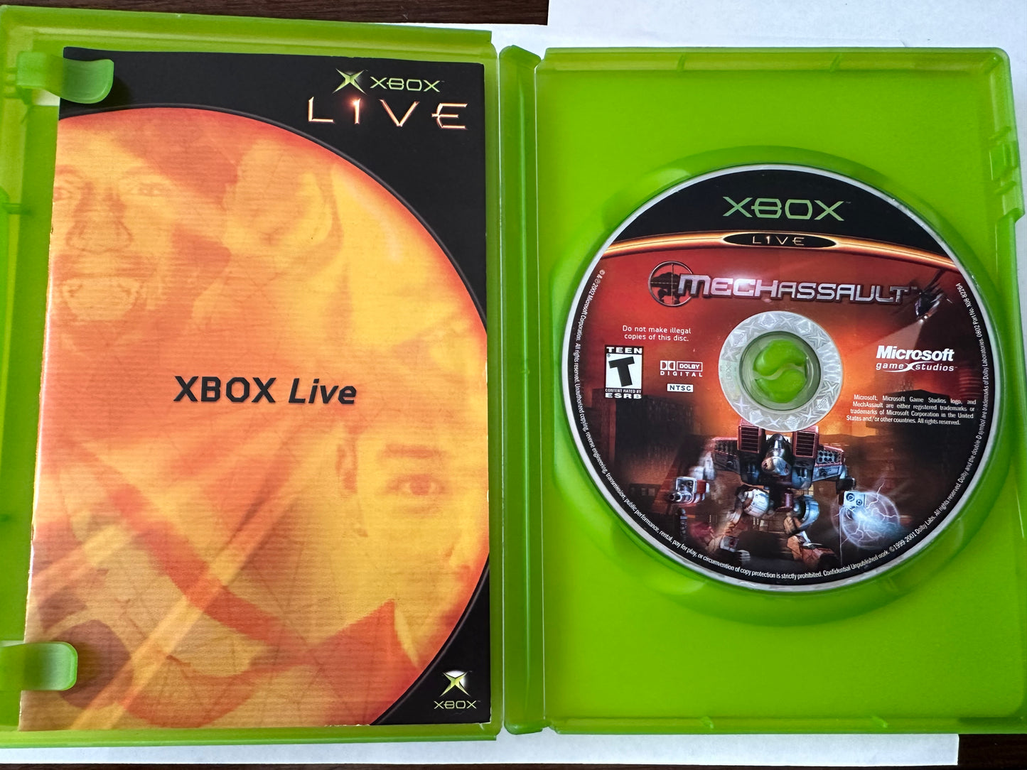 Mechassault for the Xbox