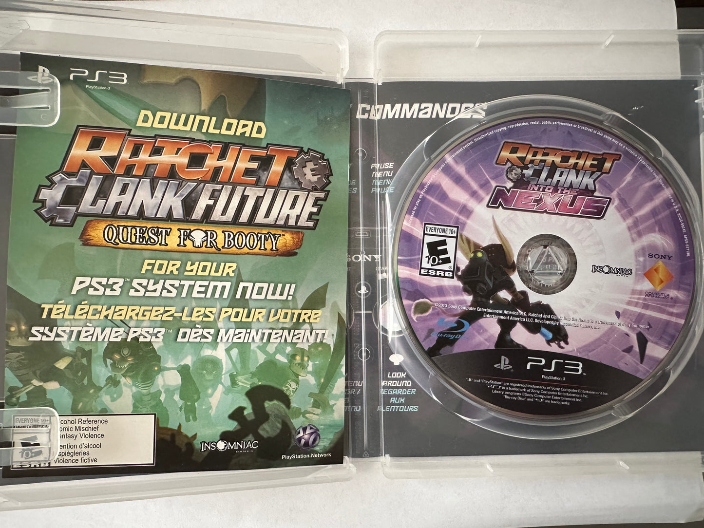 Ratchet & clank into the nexus for the PS3