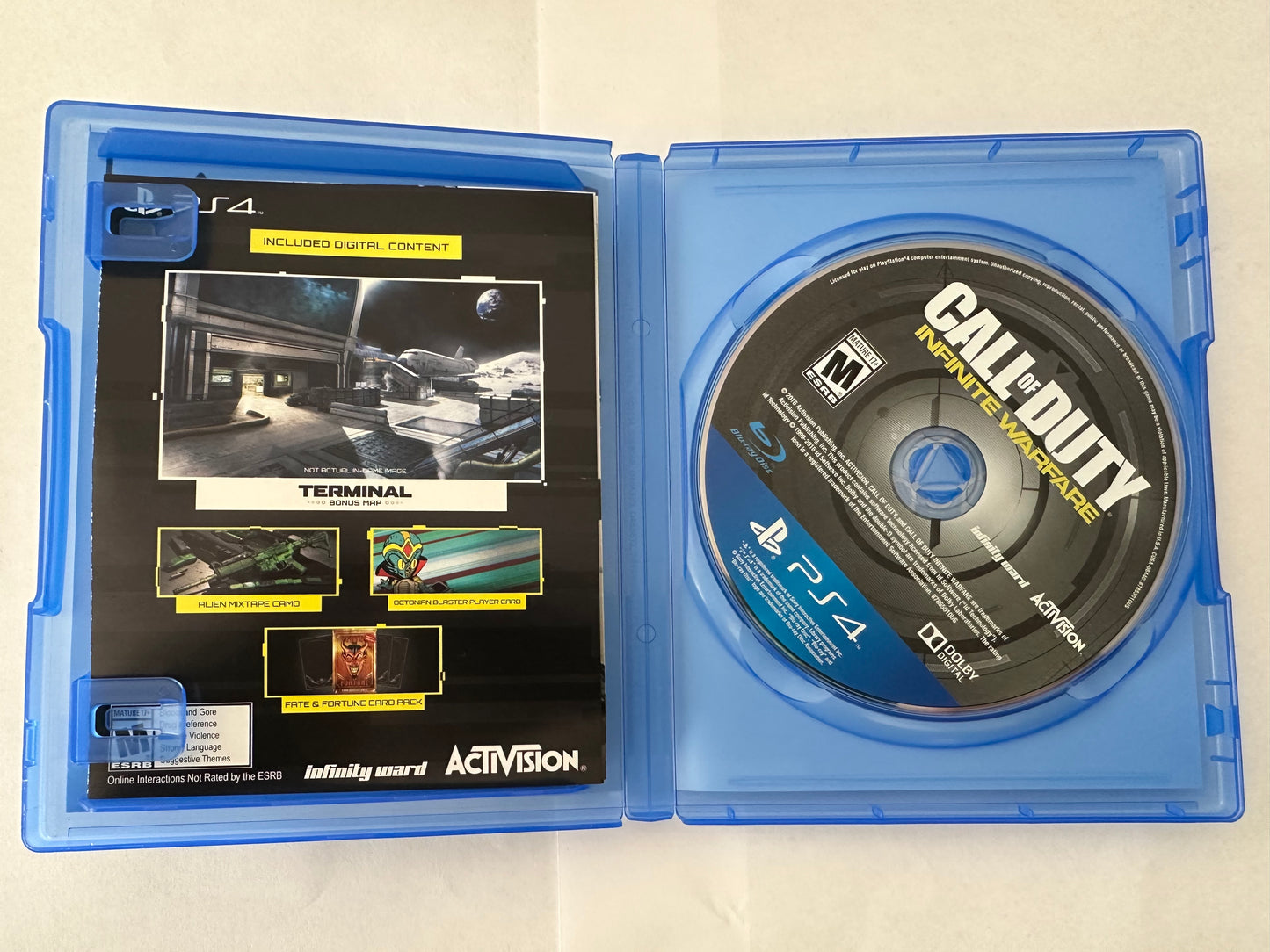 Call of duty infinite warfare for the PS4