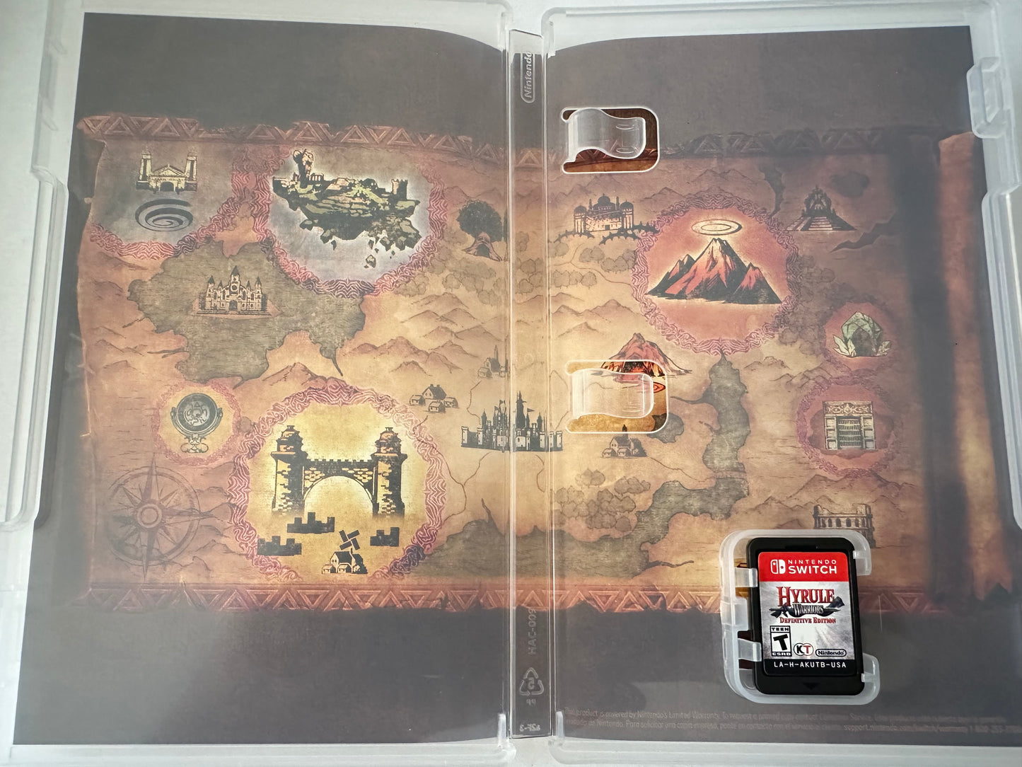 Hyrule warriors definitive edition for the Nintendo switch