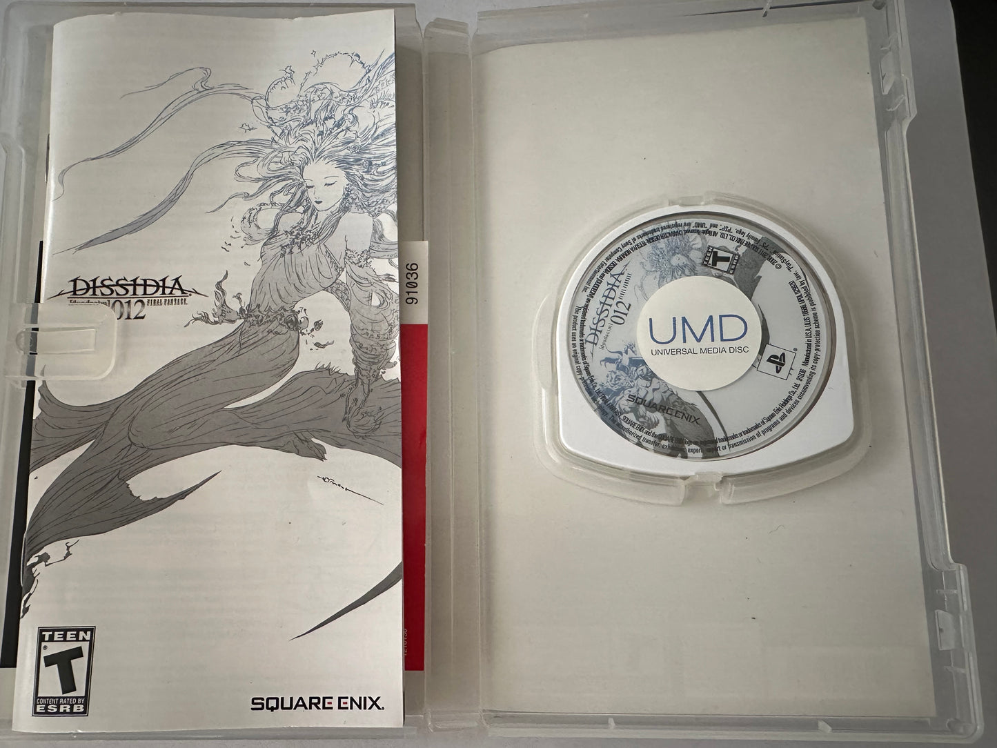 Dissidia 012 final fantasy for the PSP