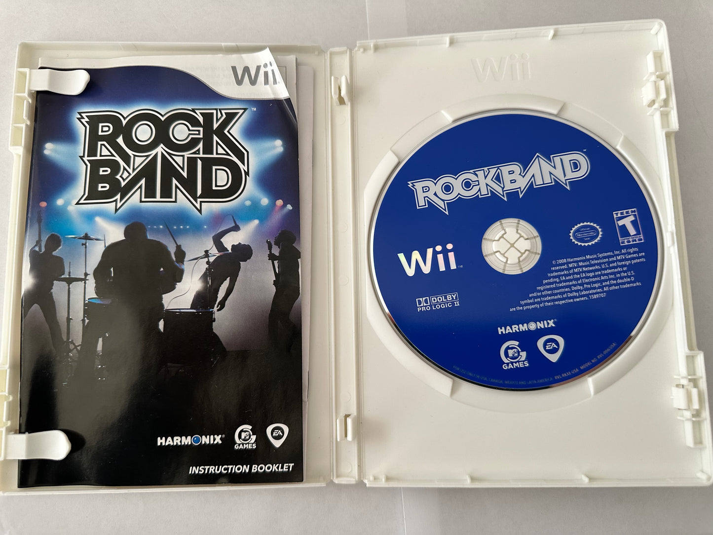 Rock band for the Wii