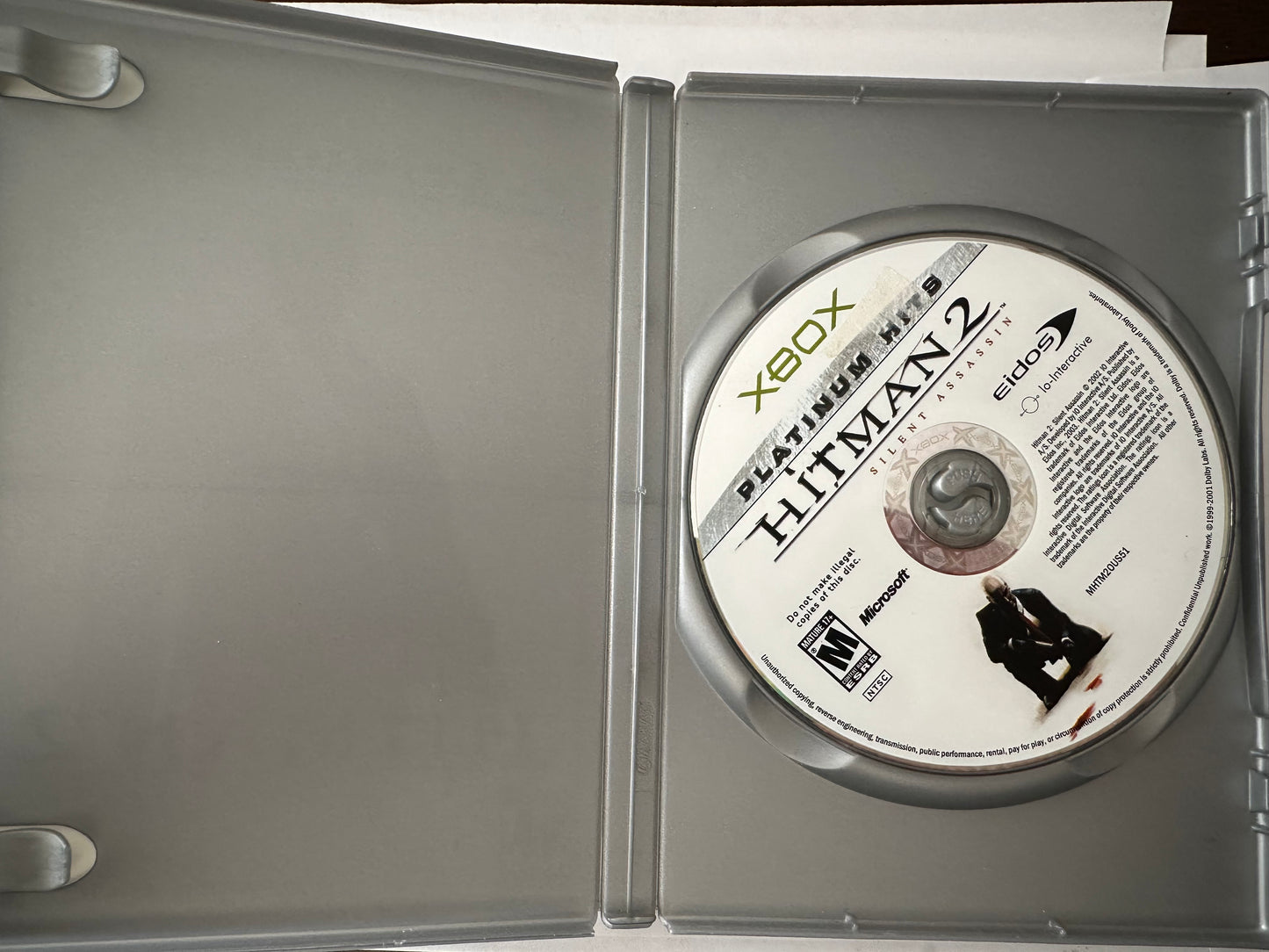Hitman 2 silent assassin for the Xbox