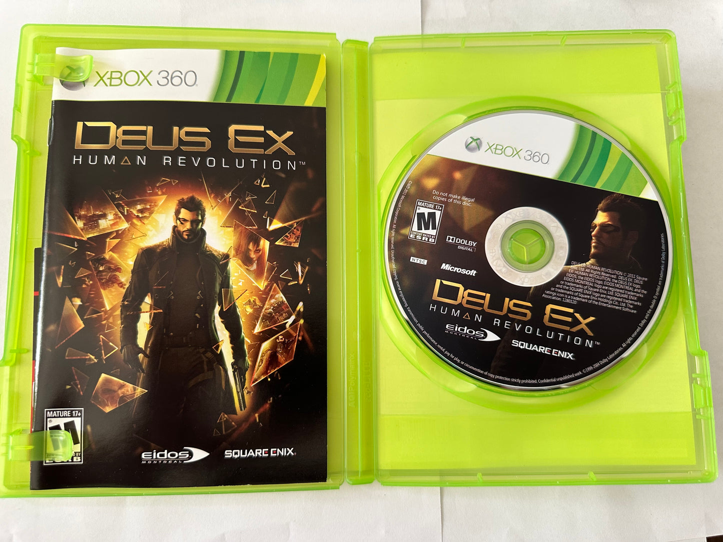Deus Ex Human revolution for the Xbox 360