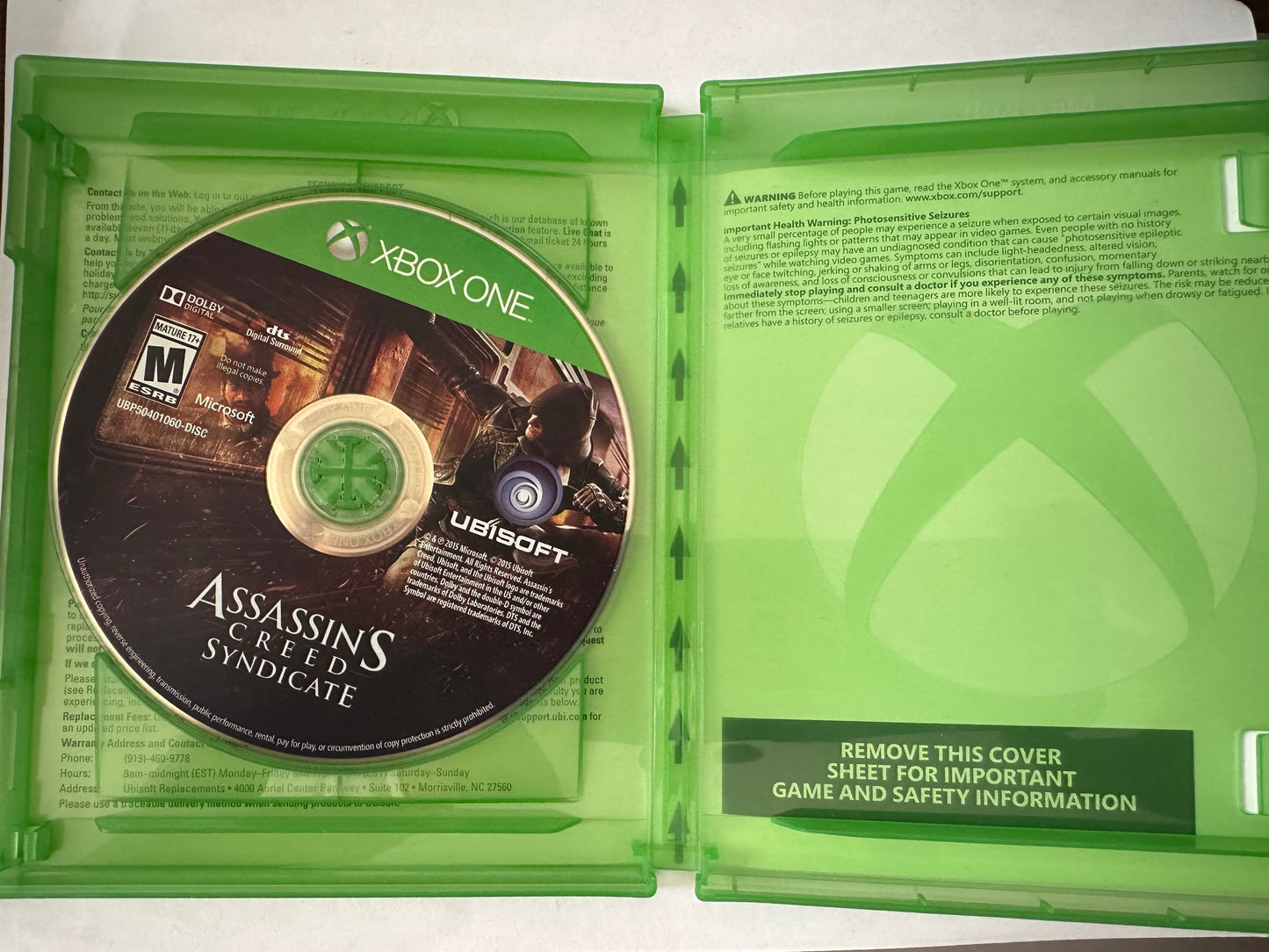 Assassins creed syndicate for the Xbox one