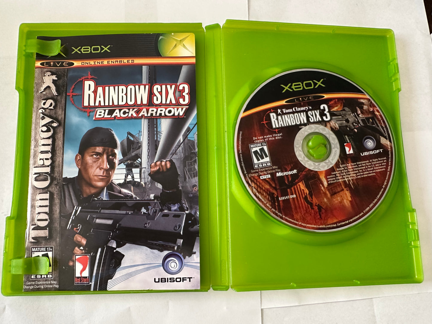 Rainbow six 3 Black Arrow for the Xbox